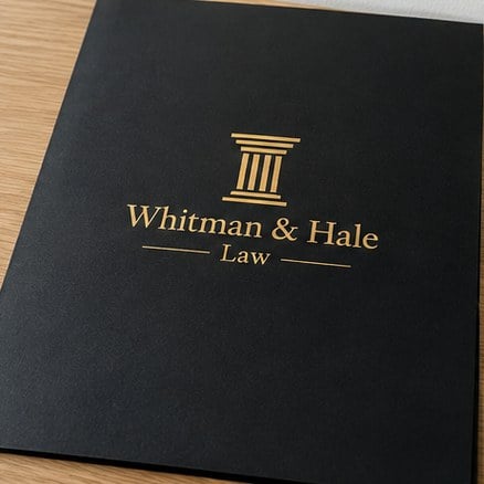 Custom Foil Stamped Folders
